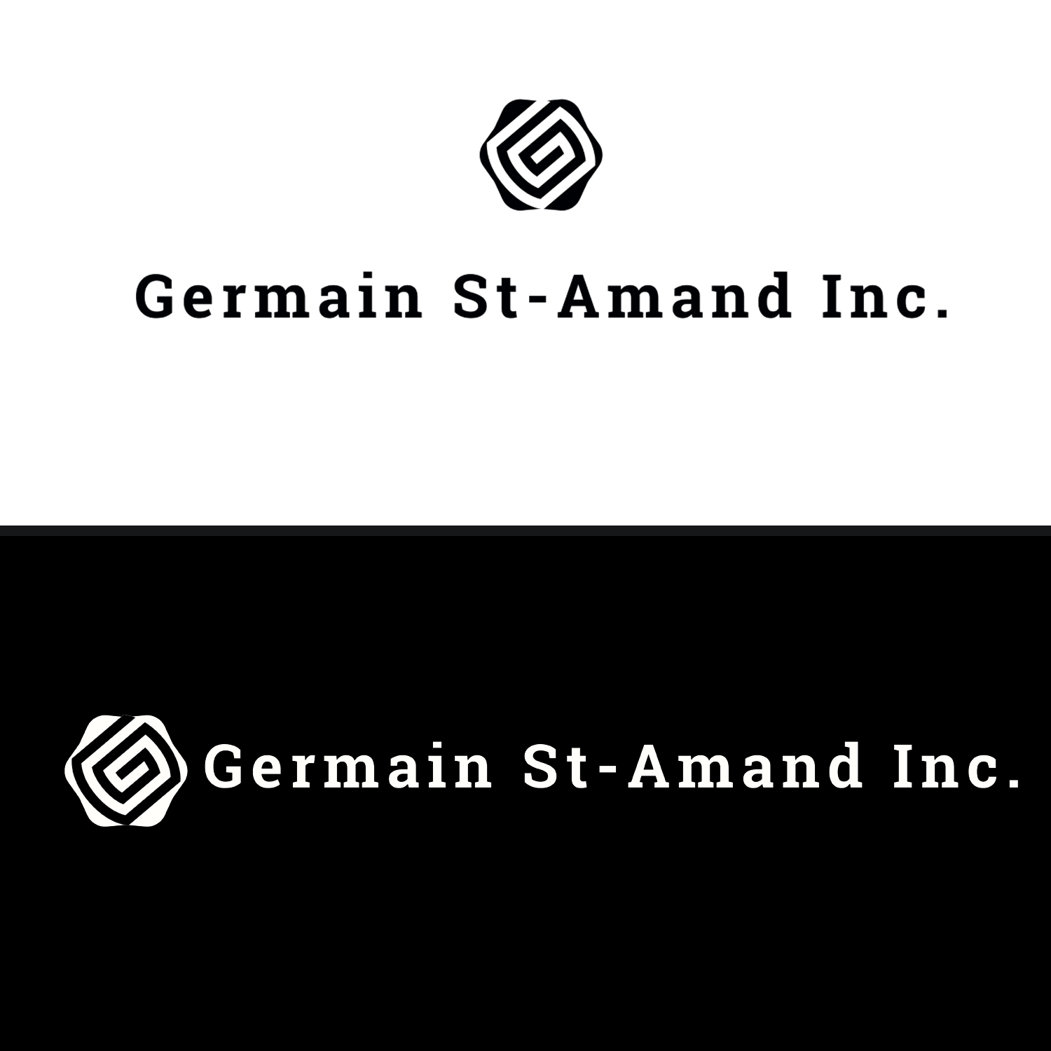 Logo Design by kingslain for Germain St-Amand Inc | Design #15408674