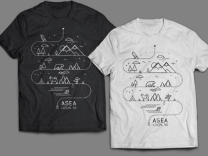 Alaskan Themed Shirt design for Union Local 52 | T-shirt Design by Tomi and Edó