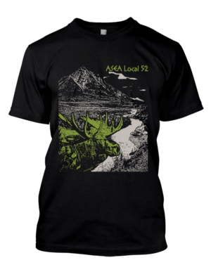Alaskan Themed Shirt design for Union Local 52 | T-shirt Design by Adrian