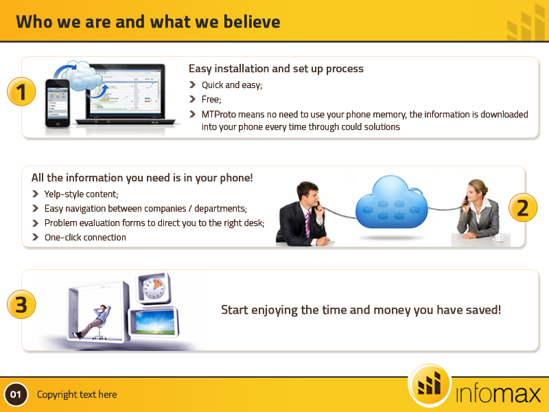 PowerPoint Design by Best Design Hub for Infomax | Design #2568044