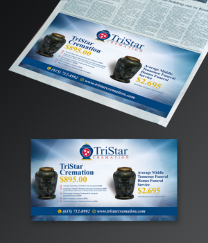 Diseño de Anuncio de Prensa por SEBA DESIGN para Music City Mortuary | Diseño: #16965065