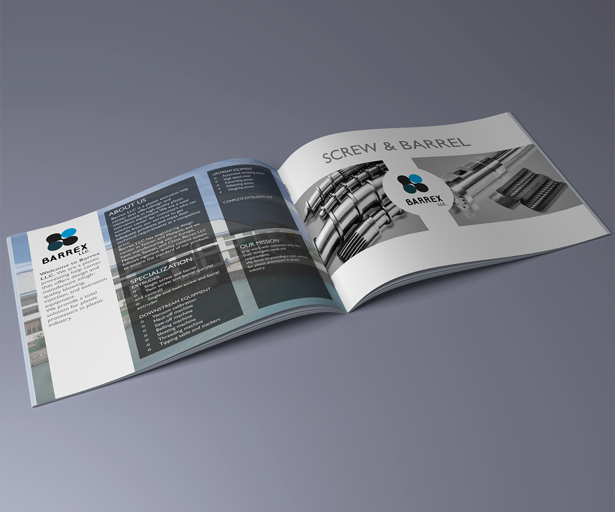 Catalogue Design by elveneclipse for Barrex LLC | Design #15198711