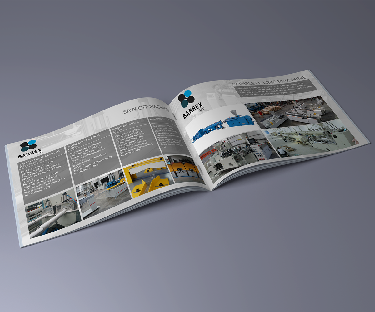 Catalogue Design by elveneclipse for Barrex LLC | Design #15198715