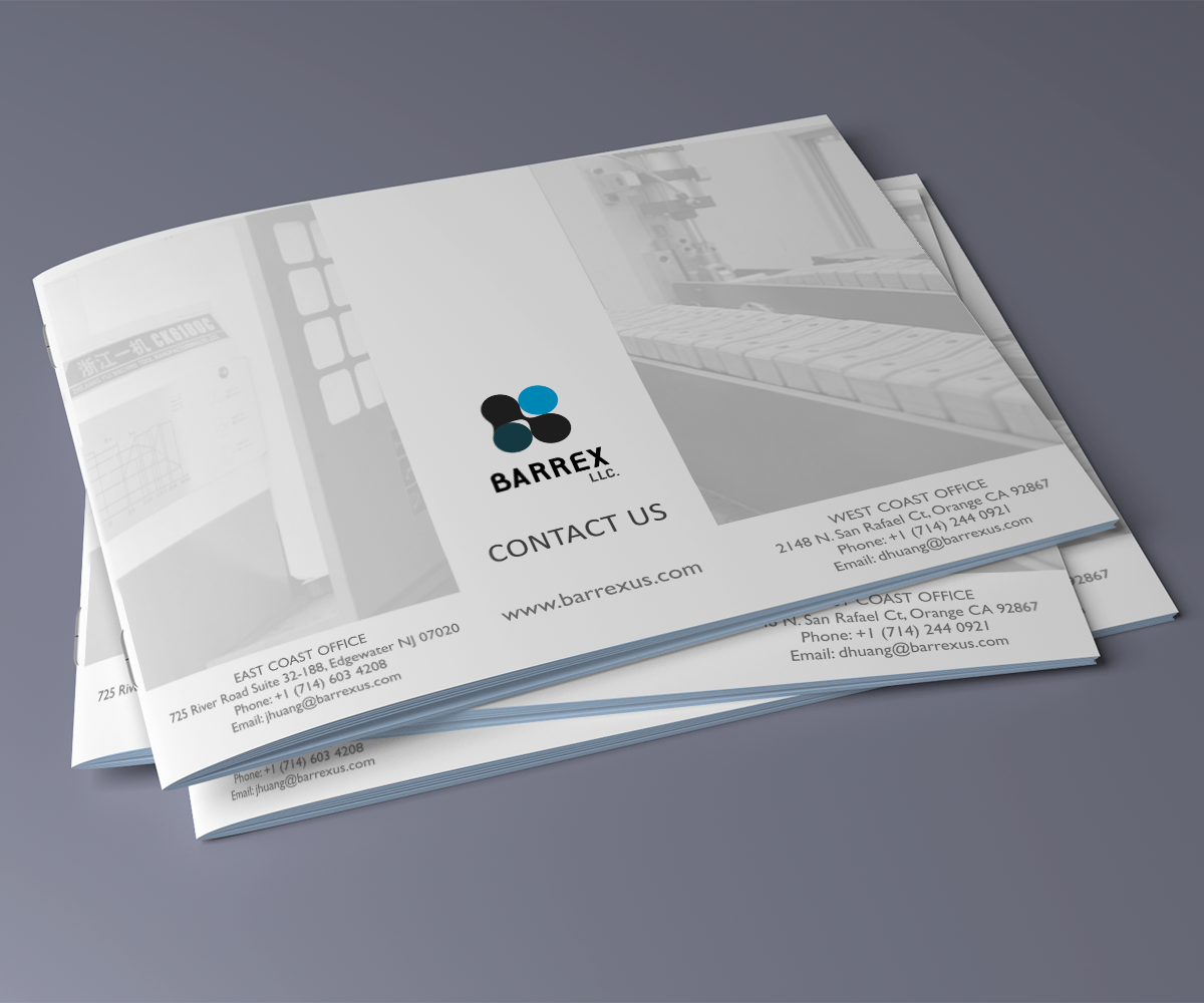 Catalogue Design by elveneclipse for Barrex LLC | Design #15203613