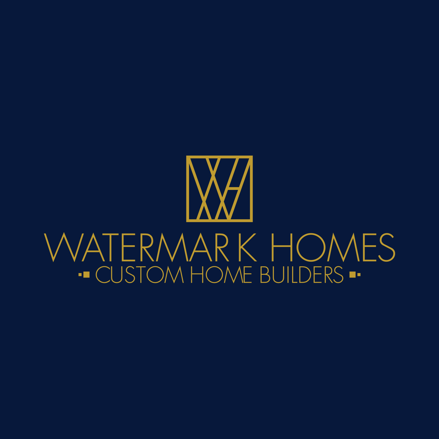 Logo Design by moisesf for Watermark Homes | Design #15190696