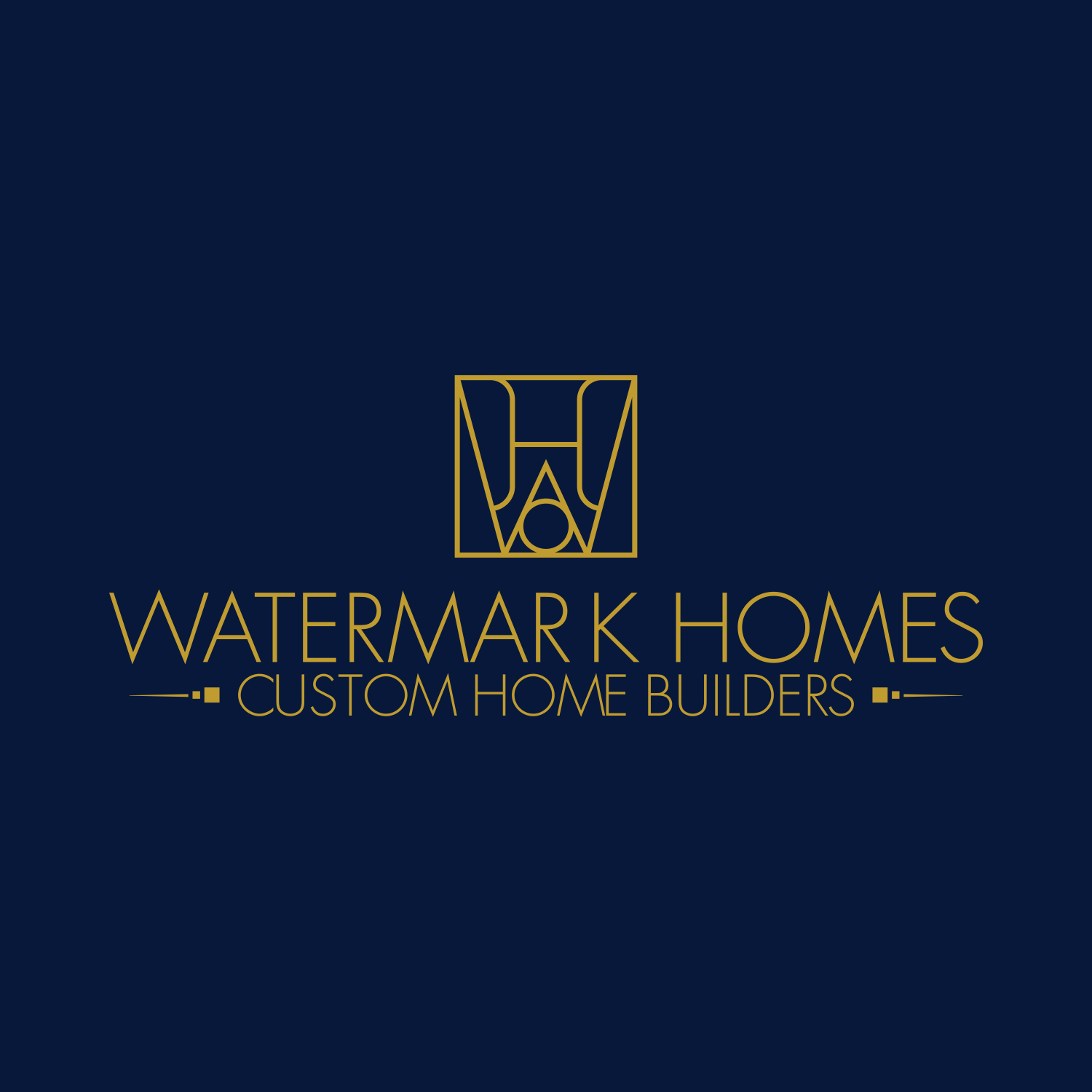 Logo Design by moisesf for Watermark Homes | Design #15190729