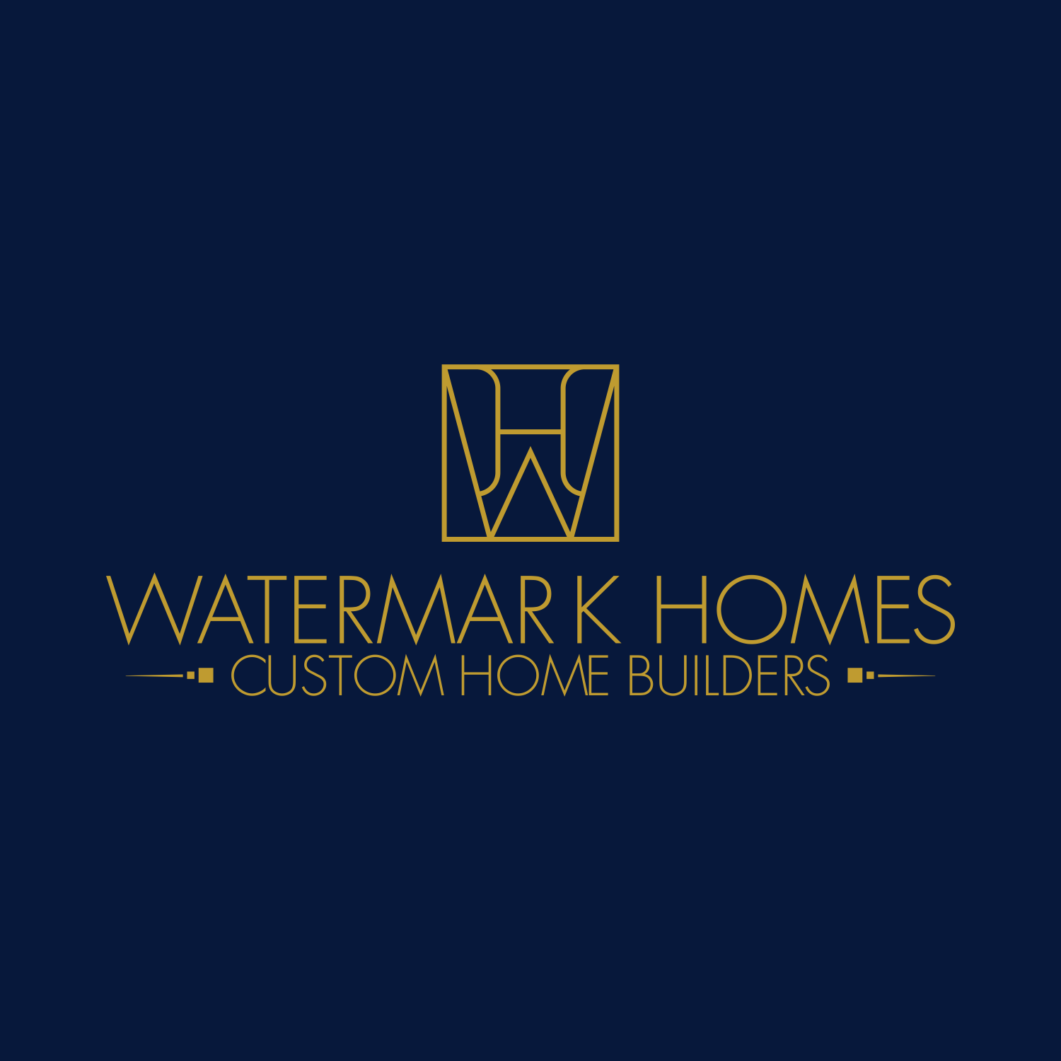 Logo Design by moisesf for Watermark Homes | Design #15190730