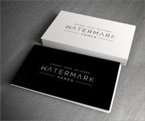 Logo Design by aglaronde23 for Watermark Homes | Design: #15193326