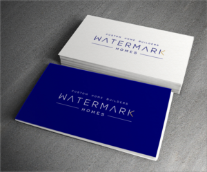 Logo Design by aglaronde23 for Watermark Homes | Design: #15199488