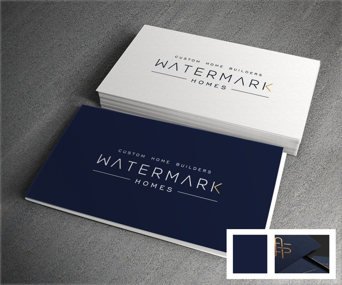 Logo Design by aglaronde23 for Watermark Homes | Design: #15205615