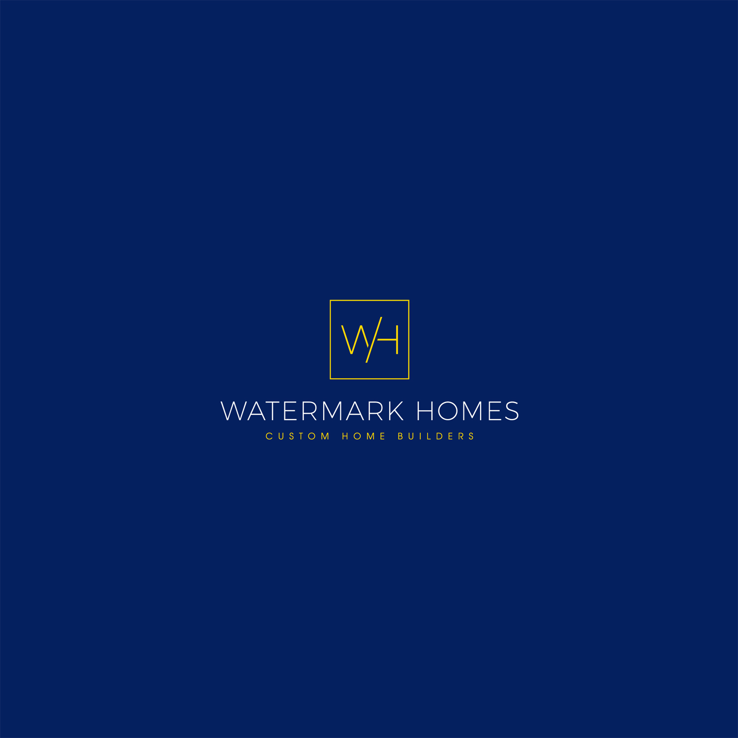 Logo Design by tavi for Watermark Homes | Design #15196681