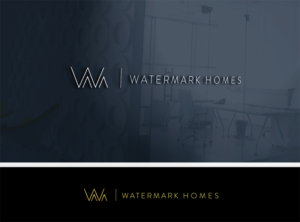 Logo Design by Knockout for Watermark Homes | Design: #15145334