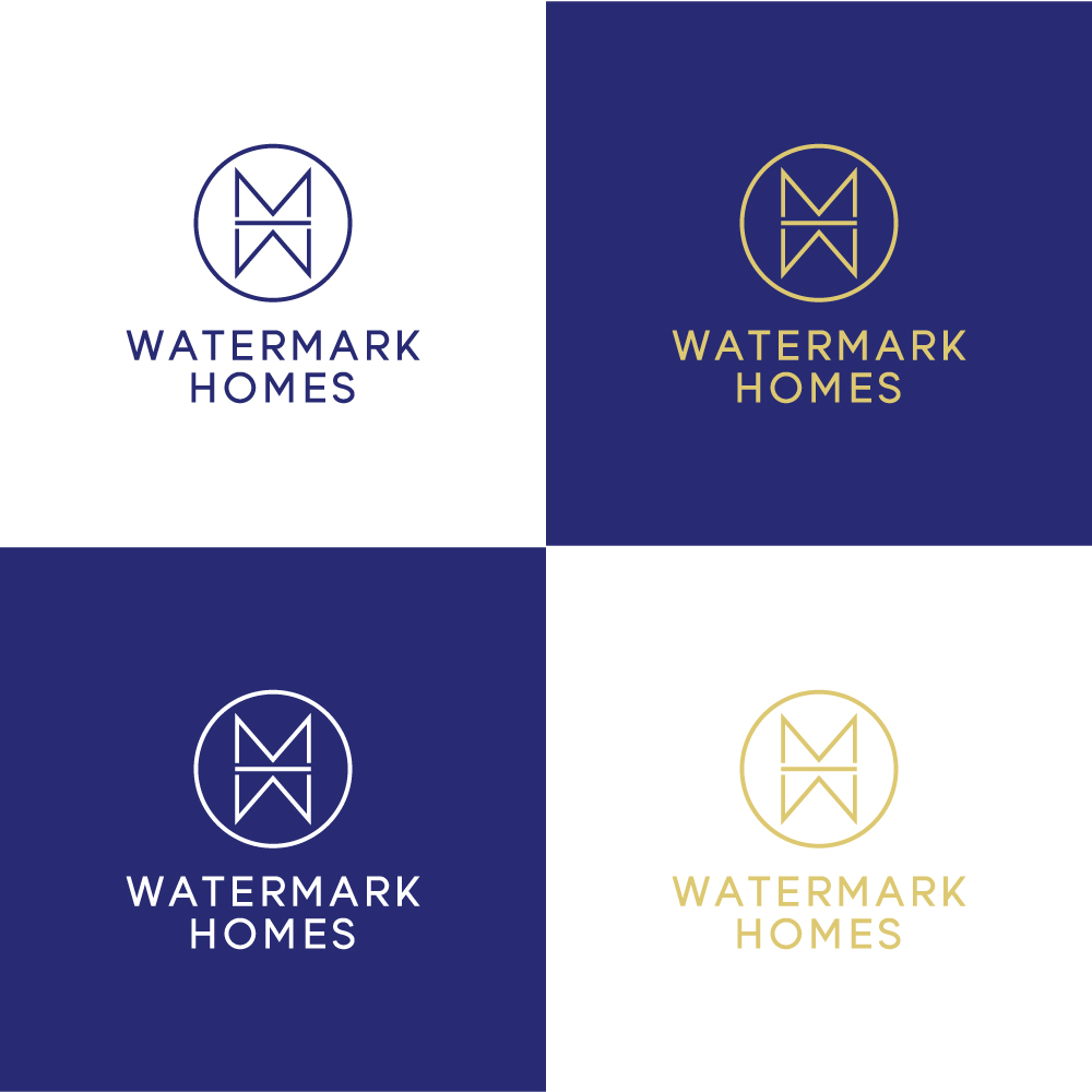 Logo Design by P6 for Watermark Homes | Design #15181740