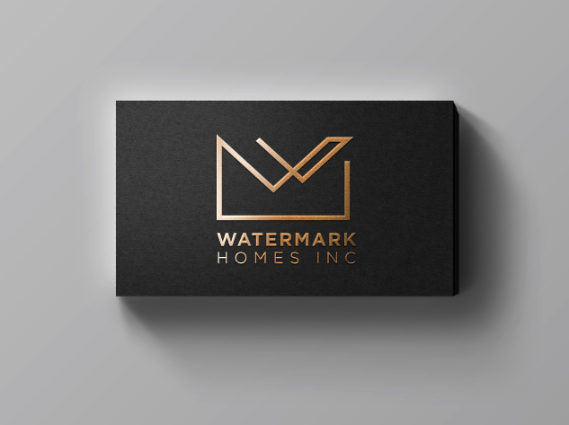 Logo Design by Sarah Mathews for Watermark Homes | Design #15157808