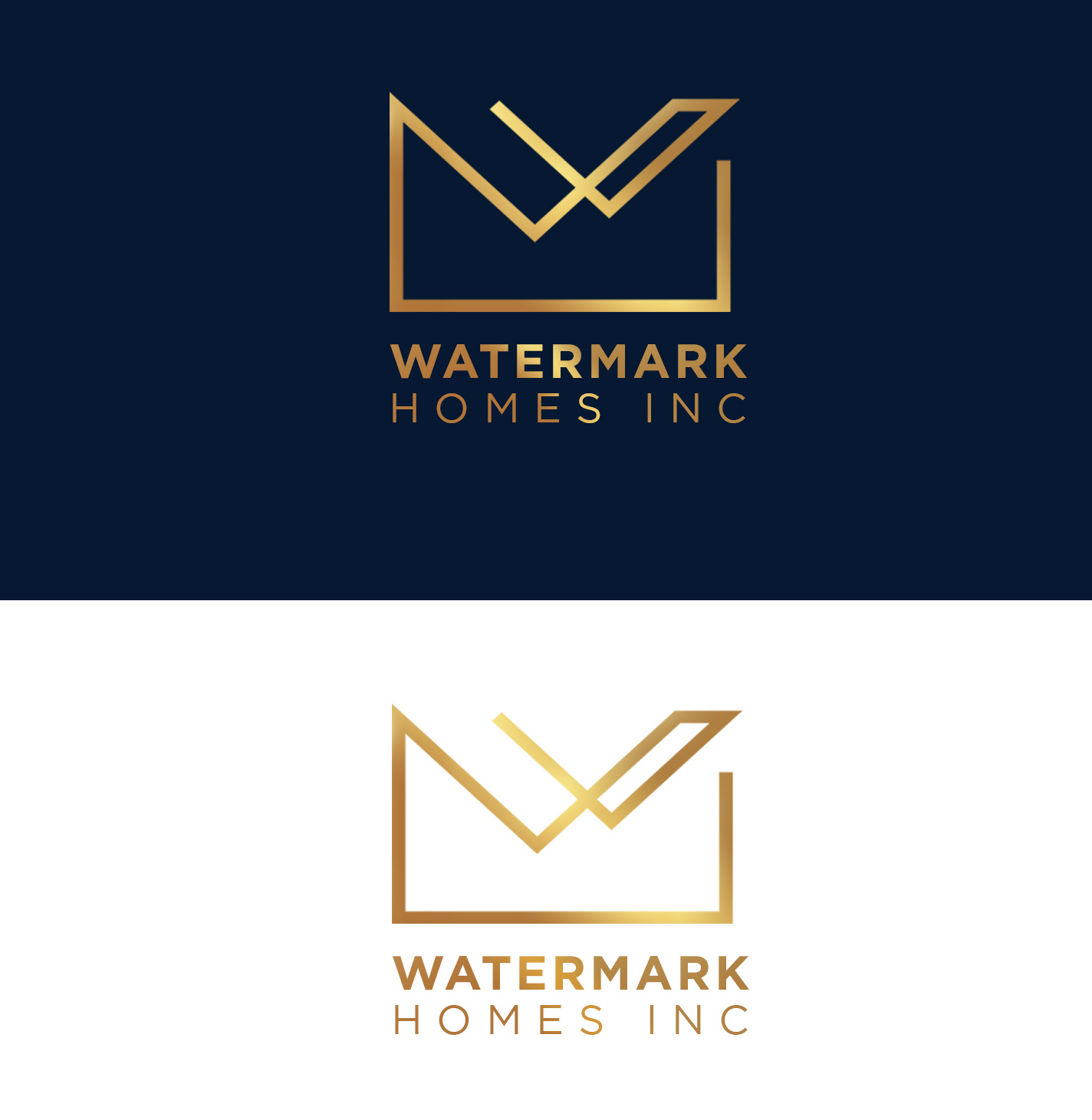 Logo Design by Sarah Mathews for Watermark Homes | Design #15157810