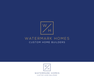 Logo Design by ALV for Watermark Homes | Design: #15160298