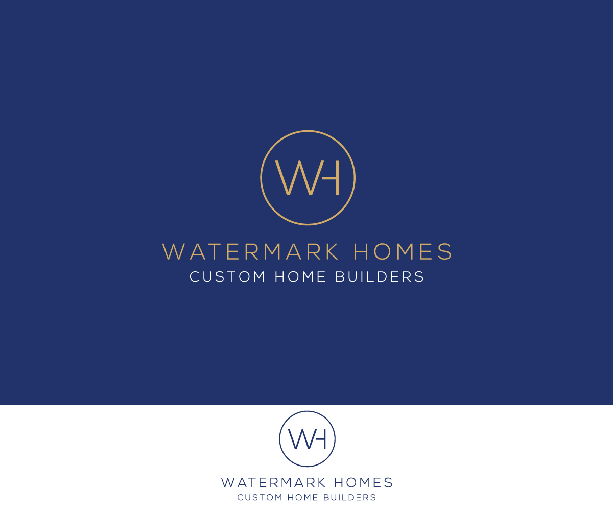 Logo Design by ALV for Watermark Homes | Design #15180158