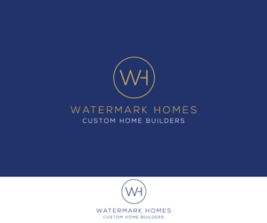 Logo Design by ALV for Watermark Homes | Design: #15180158