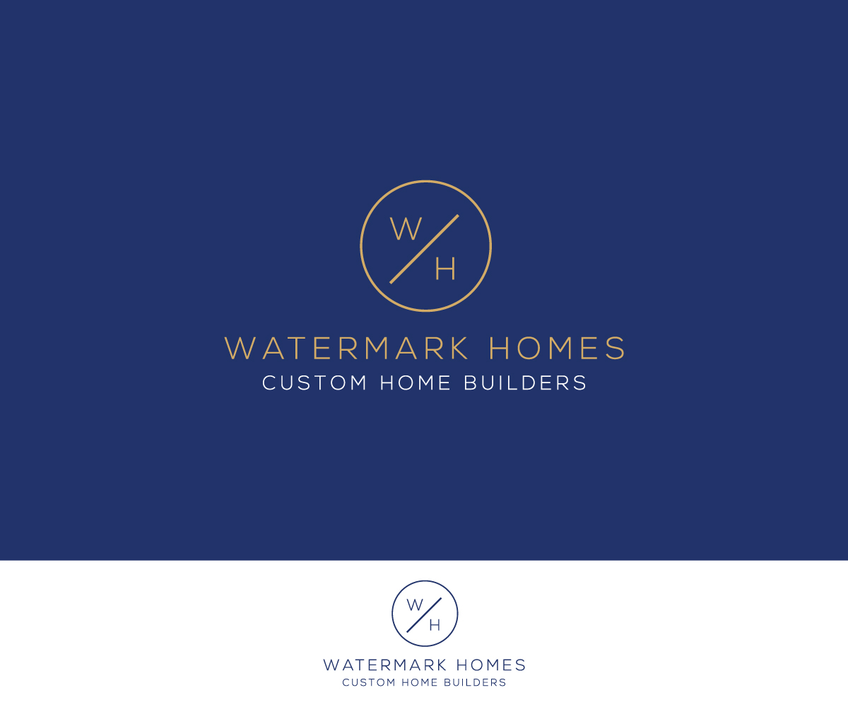 Logo Design by ALV for Watermark Homes | Design #15180165