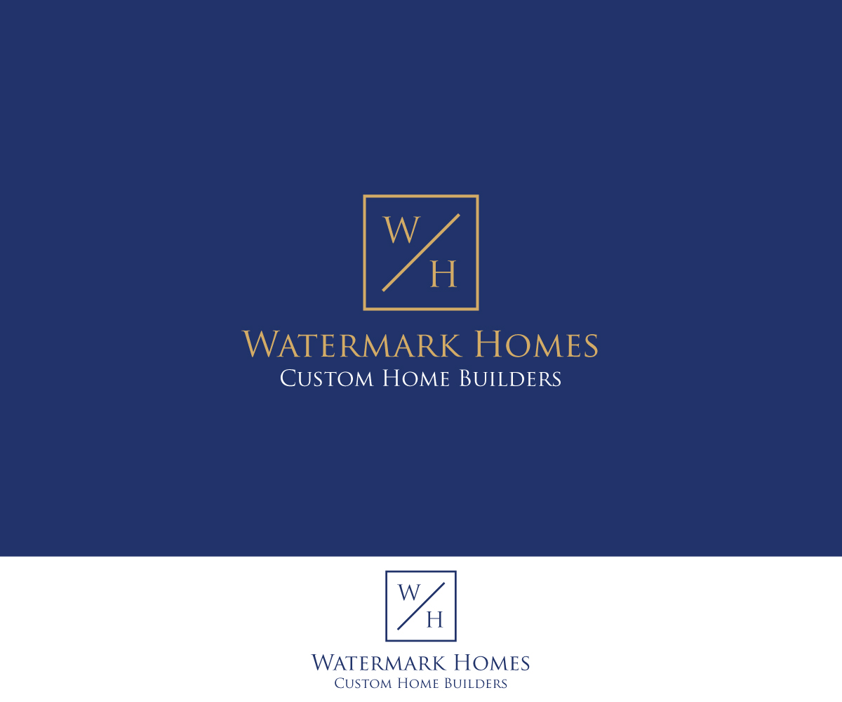 Logo Design by ALV for Watermark Homes | Design #15190608