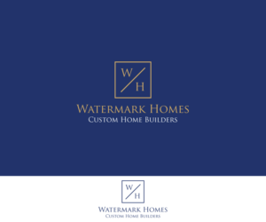 Logo Design by ALV for Watermark Homes | Design: #15190608