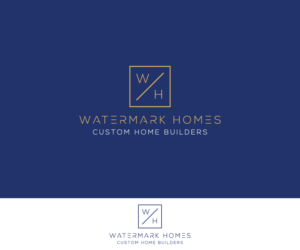 Logo Design by ALV for Watermark Homes | Design: #15190661