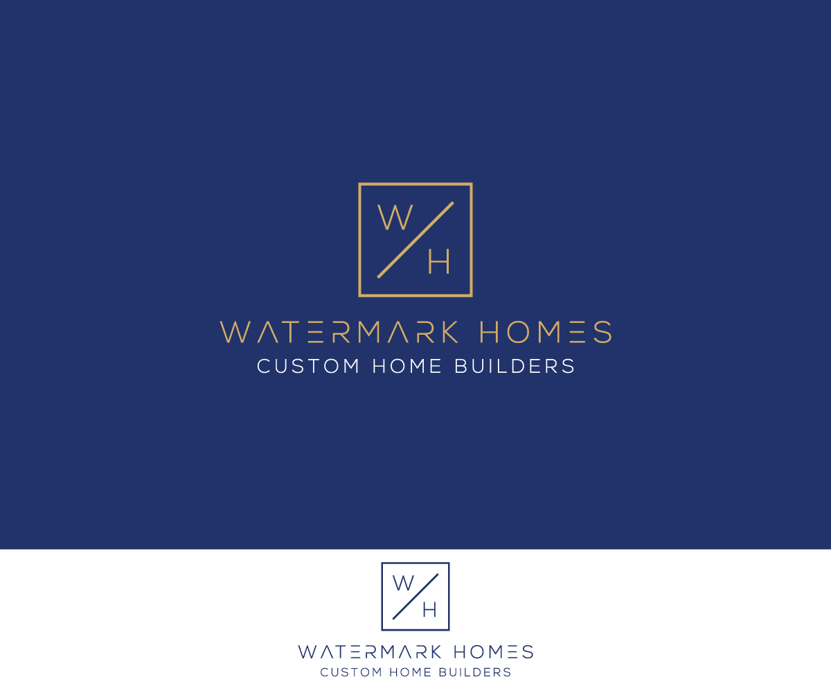 Logo Design by ALV for Watermark Homes | Design #15190662