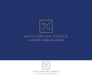 Logo Design by ALV for Watermark Homes | Design: #15190662