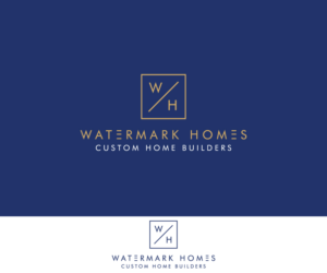 Logo Design by ALV for Watermark Homes | Design: #15190692