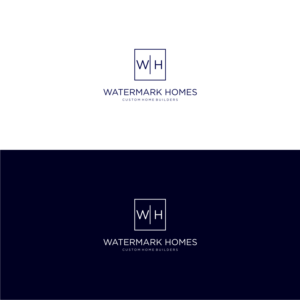 Logo Design by nisumar360 for Watermark Homes | Design: #15205384