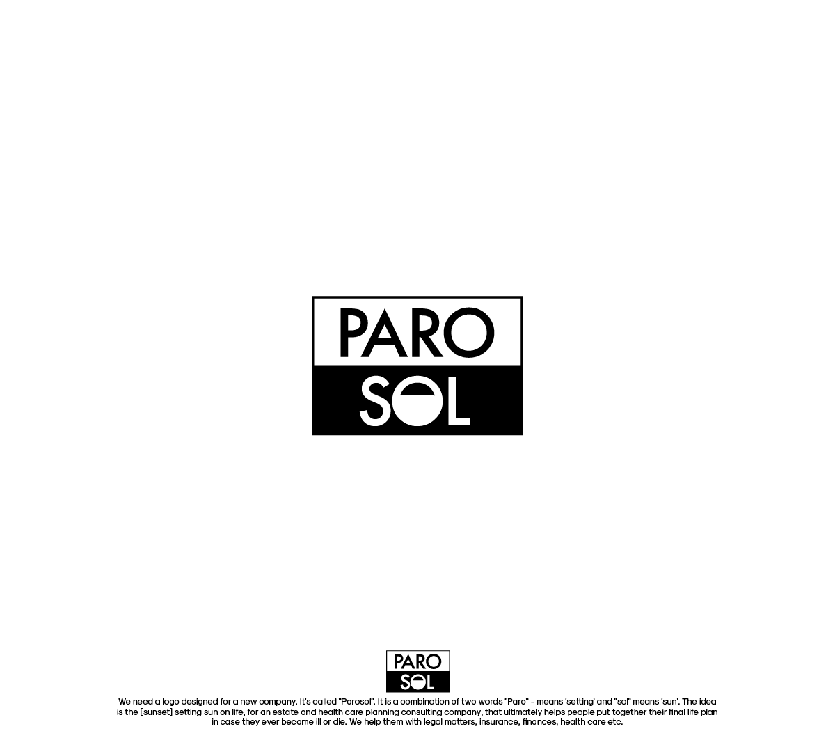 Logo Design by GBDESIGN for Parosol | Design #15160681