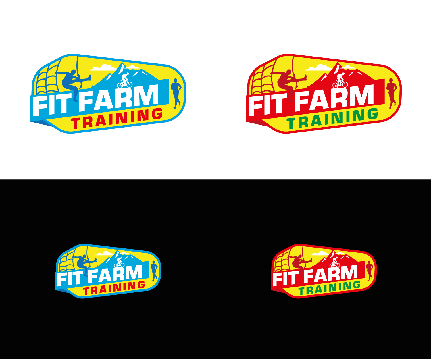 Logo Design by FLoc! Studio for Fit Farm Training | Design #15210452