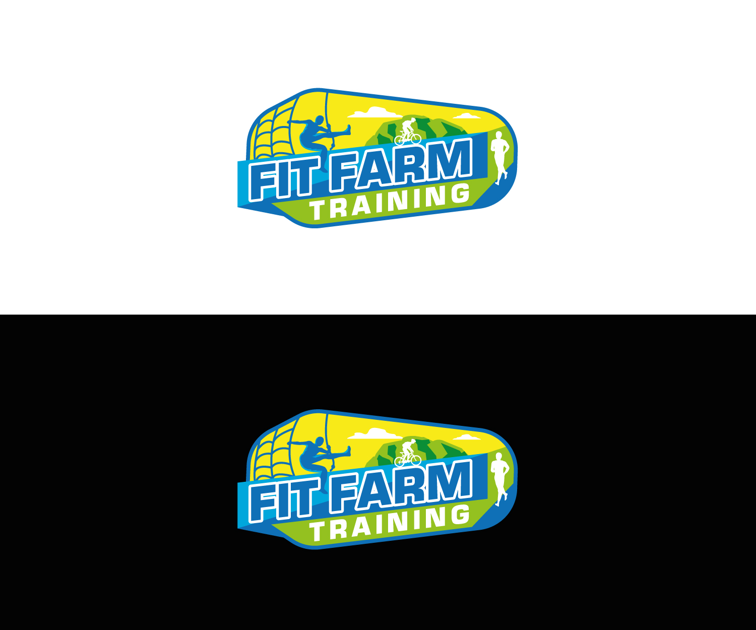 Logo Design by FLoc! Studio for Fit Farm Training | Design #15211727