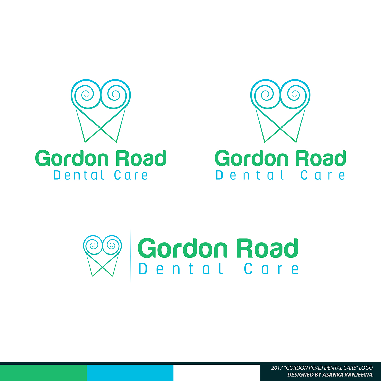 Logo Design by Asanka Ranjeewa for Gordon Road Dental Care | Design #15157674