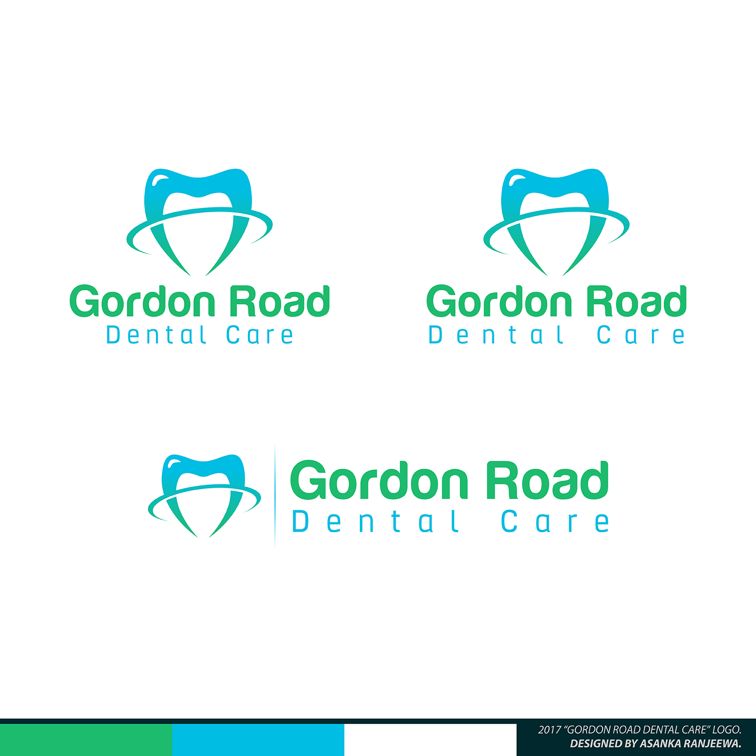 Logo Design by Asanka Ranjeewa for Gordon Road Dental Care | Design #15165339
