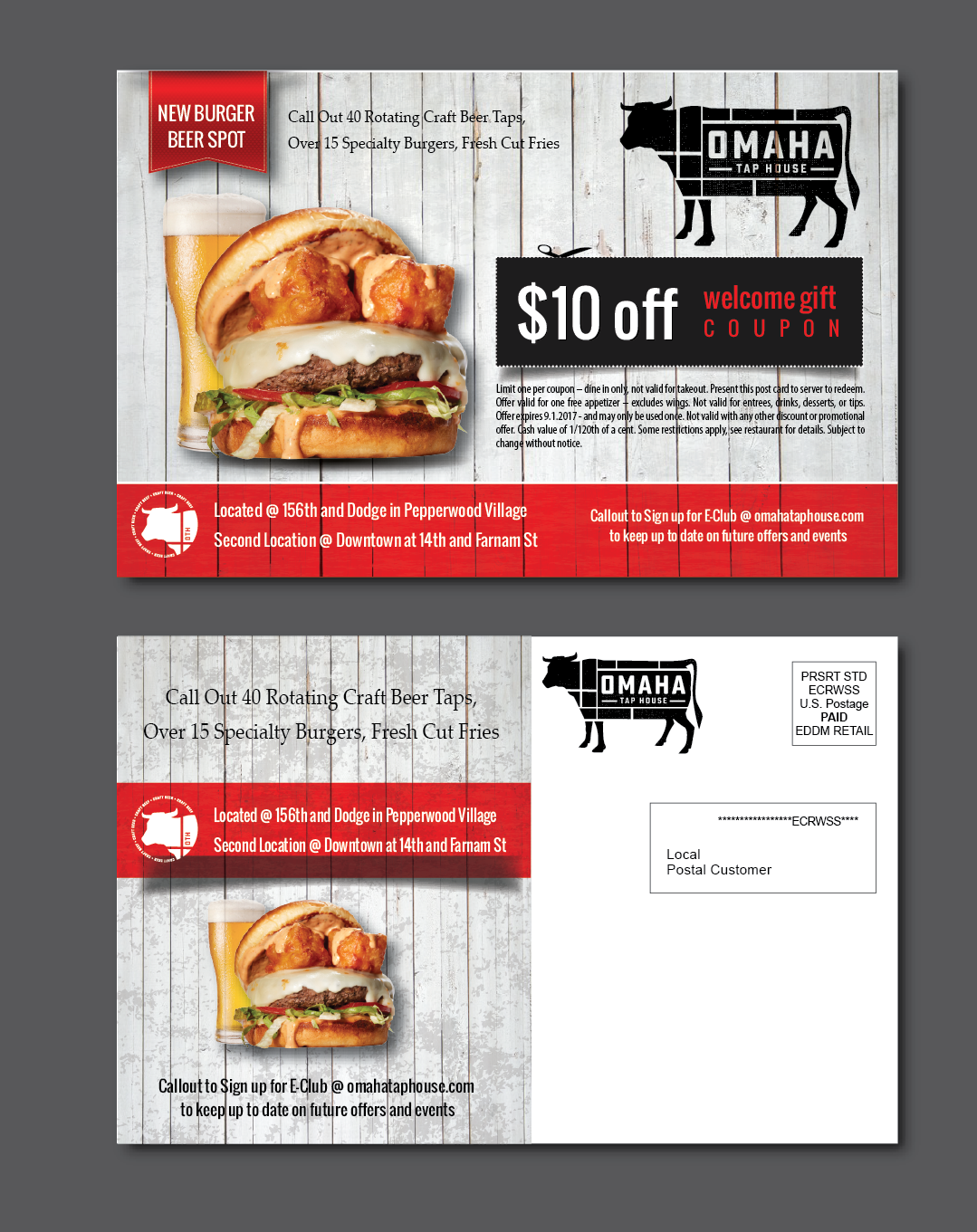 Postcard Design by alex989 for this project | Design #15155565