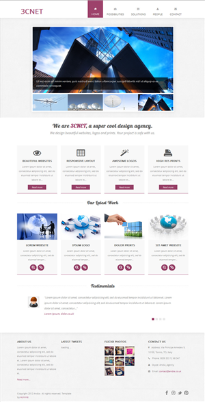 Web Design by tarek_cs for this project | Design: #2574249