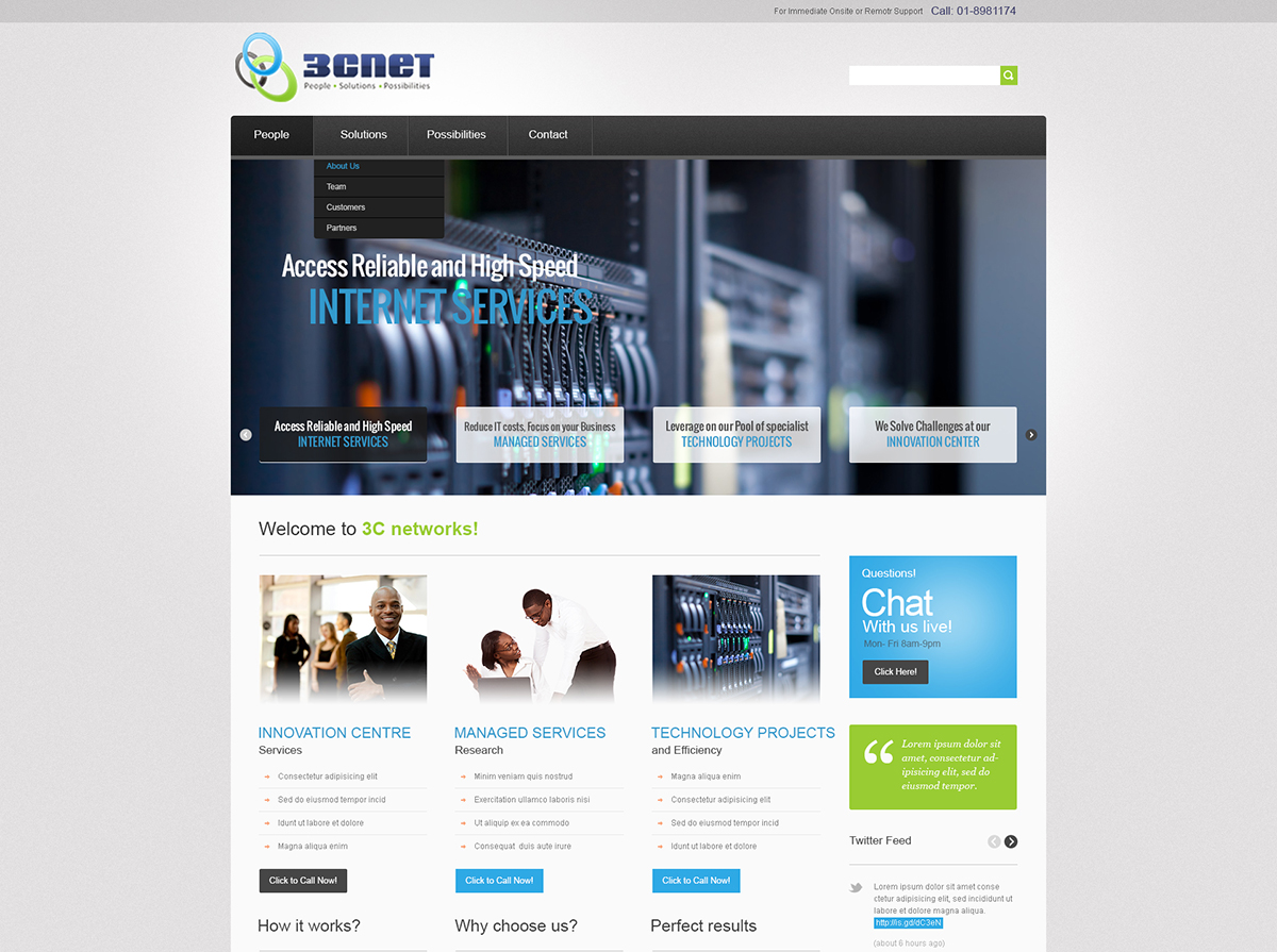 Web Design by NessDesign for this project | Design: #2580456