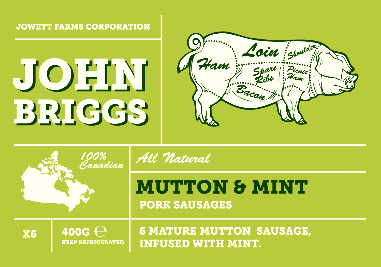 Diseño de Etiqueta por Ideera para Jowett Farms Corporation  | Diseño #15242759