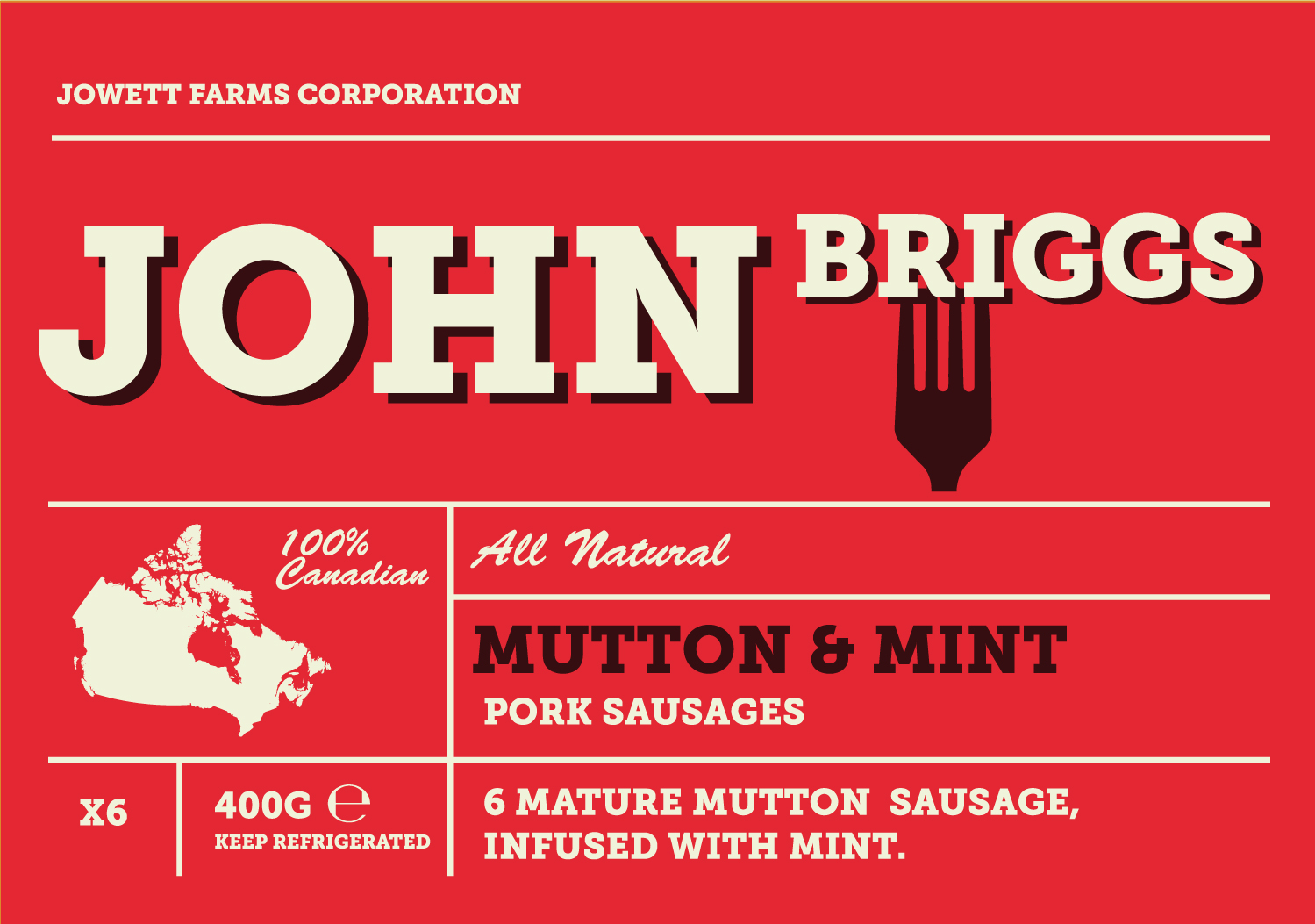 Diseño de Etiqueta por Ideera para Jowett Farms Corporation  | Diseño #15332952