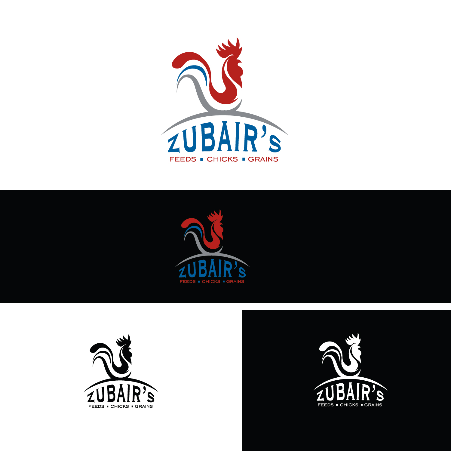 Logo Design by emptyboxgraphics for Zubair Feeds Private Limited | Design #15350016