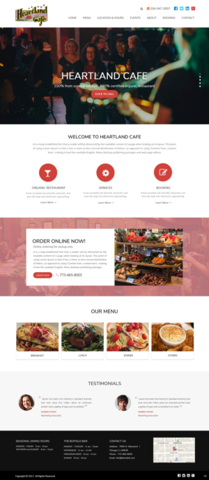 Web Design by pb for this project | Design: #15149213