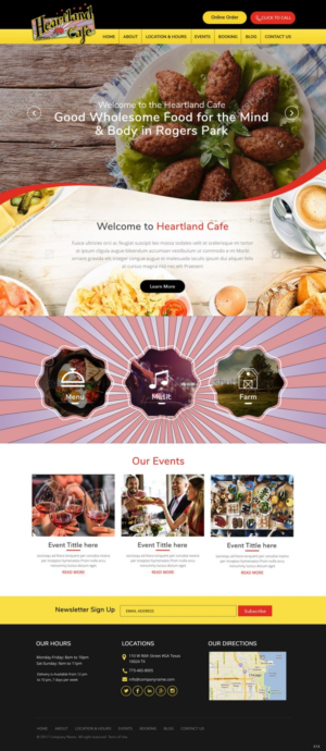 Web Design by pb for this project | Design: #15198247
