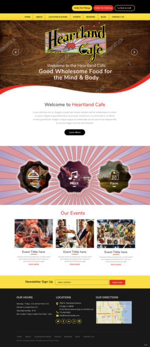 Web Design by pb for this project | Design: #15458867
