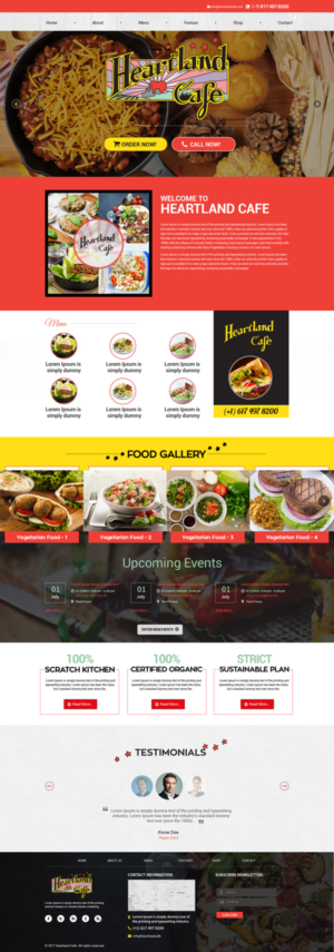Web Design by Dream Logo Design for this project | Design: #15188884