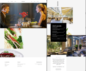 Web Design for historic veg friendly, organic restaurant | Web Design by HamzaMalik