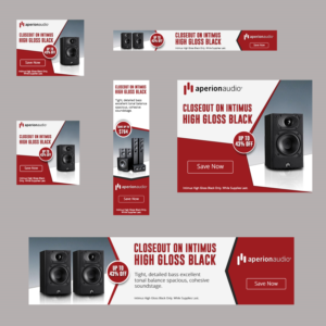 Banner Ad Design by Arvind Rana for Aperion Audio | Design: #15504446