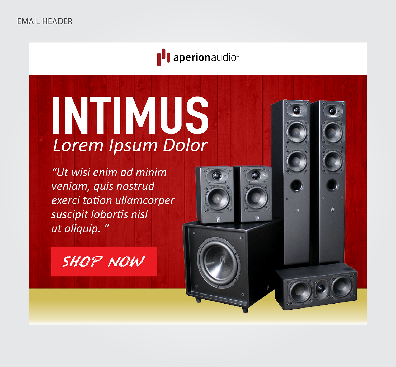Banner Ad Design by Gigih Susetyo for Aperion Audio | Design #15169537
