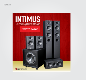 Banner Ad Design by Gigih Susetyo for Aperion Audio | Design: #15169538