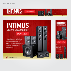 Banner Ad Design by Gigih Susetyo for Aperion Audio | Design: #15169539